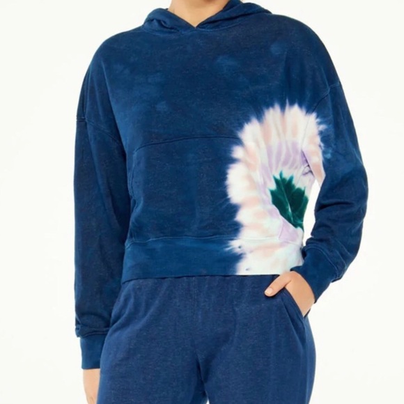 Wildfox Hadley Tie Dye Hoodie Sweatshirt - Picture 9 of 12